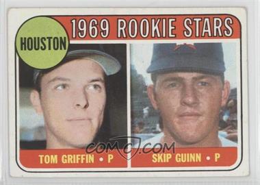 1969 Topps - [Base] #614 - High # - Tom Griffin, Skip Guinn [COMC RCR Poor]