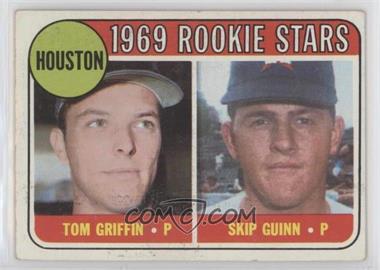 1969 Topps - [Base] #614 - High # - Tom Griffin, Skip Guinn [Good to VG‑EX]