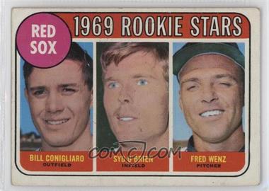 1969 Topps - [Base] #628 - High # - Bill Conigliaro, Syd O'Brien, Fred Wenz [Poor to Fair]