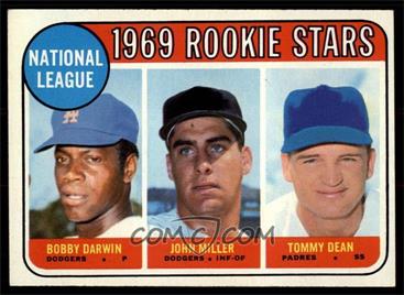 1969 Topps - [Base] #641 - High # - Bobby Darwin, John Miller, Tommy Dean [EX MT]