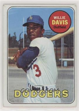 1969 Topps - [Base] #65 - Willie Davis [Good to VG‑EX]