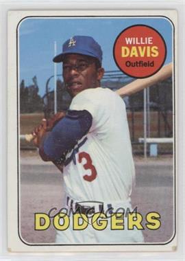 1969 Topps - [Base] #65 - Willie Davis [Good to VG‑EX]