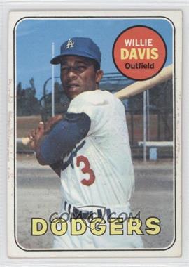 1969 Topps - [Base] #65 - Willie Davis [Good to VG‑EX]