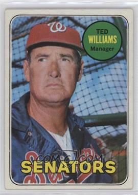 1969 Topps - [Base] #650 - High # - Ted Williams