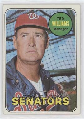 1969 Topps - [Base] #650 - High # - Ted Williams