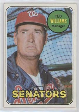 1969 Topps - [Base] #650 - High # - Ted Williams