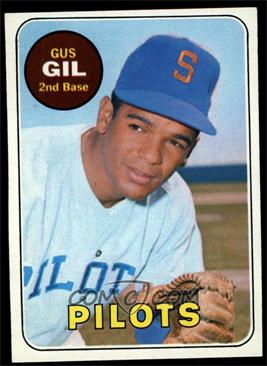 1969 Topps - [Base] #651 - High # - Gus Gil [NM]