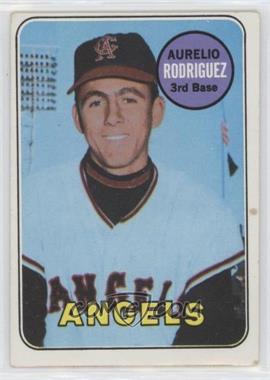 1969 Topps - [Base] #653 - High # - Aurelio Rodriguez (Leonard Garcia (Bat Boy) Pictured)