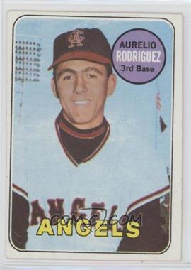 1969 Topps - [Base] #653 - High # - Aurelio Rodriguez, Leonard Garcia (Leonard Garcia (Bat Boy) Pictured on Card)