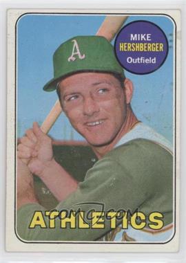 1969 Topps - [Base] #655 - High # - Mike Hershberger [Poor to Fair]