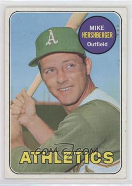 1969 Topps - [Base] #655 - High # - Mike Hershberger