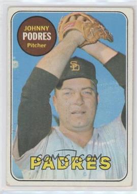 1969 Topps - [Base] #659 - High # - Johnny Podres [Poor to Fair]