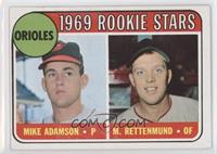 1969 Rookie Stars - Mike Adamson, Merv Rettenmund