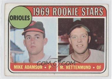 1969 Topps - [Base] #66 - 1969 Rookie Stars - Mike Adamson, Merv Rettenmund [Poor to Fair]