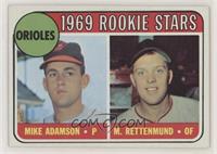 1969 Rookie Stars - Mike Adamson, Merv Rettenmund