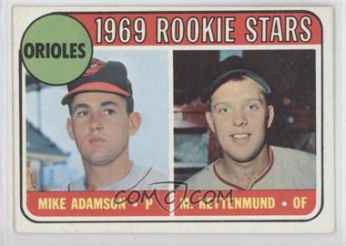 1969 Topps - [Base] #66 - 1969 Rookie Stars - Mike Adamson, Merv Rettenmund