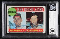 1969 Rookie Stars - Mike Adamson, Merv Rettenmund [BAS BGS Authentic]