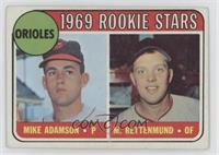 1969 Rookie Stars - Mike Adamson, Merv Rettenmund