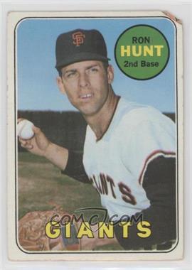 1969 Topps - [Base] #664 - High # - Ron Hunt [Poor to Fair]