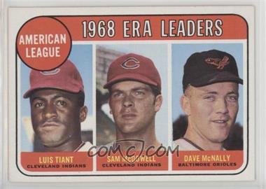 1969 Topps - [Base] #7 - League Leaders - Luis Tiant, Sam McDowell, Dave McNally [Good to VG‑EX]