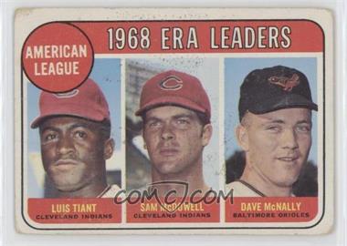1969 Topps - [Base] #7 - League Leaders - Luis Tiant, Sam McDowell, Dave McNally [Poor to Fair]