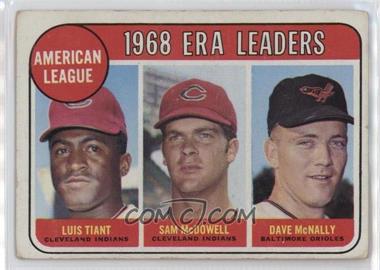 1969 Topps - [Base] #7 - League Leaders - Luis Tiant, Sam McDowell, Dave McNally [Poor to Fair]