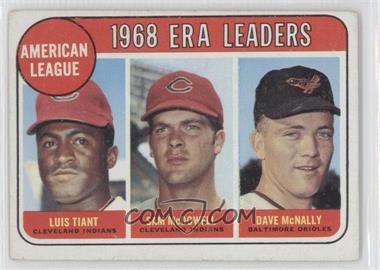 1969 Topps - [Base] #7 - League Leaders - Luis Tiant, Sam McDowell, Dave McNally [Good to VG‑EX]