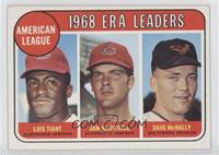 League Leaders - Luis Tiant, Sam McDowell, Dave McNally [Noted]