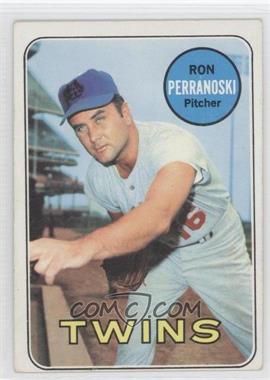 1969 Topps - [Base] #77.2 - Ron Perranoski (Cap Emblem Partially Visible)