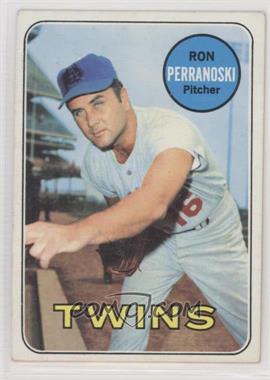 1969 Topps - [Base] #77.2 - Ron Perranoski (Cap Emblem Partially Visible)