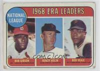 League Leaders - Bob Gibson, Bobby Bolin, Bob Veale [Good to VG‑…