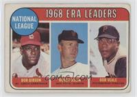 League Leaders - Bob Gibson, Bobby Bolin, Bob Veale [Good to VG‑…