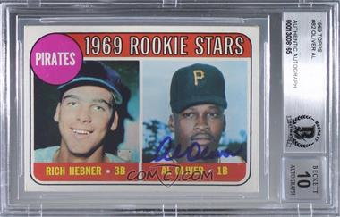 1969 Topps - [Base] #82 - 1969 Rookie Stars - Richie Hebner, Al Oliver [BAS BGS Authentic]