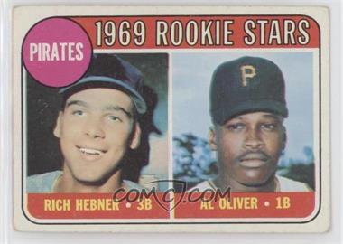 1969 Topps - [Base] #82 - 1969 Rookie Stars - Richie Hebner, Al Oliver [Good to VG‑EX]