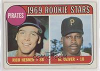 1969 Rookie Stars - Richie Hebner, Al Oliver