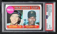 1969 Rookie Stars - Richie Hebner, Al Oliver [PSA 6 EX‑MT]