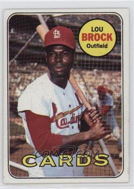 1969 Topps - [Base] #85 - Lou Brock