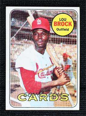 1969 Topps - [Base] #85 - Lou Brock