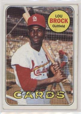 1969 Topps - [Base] #85 - Lou Brock