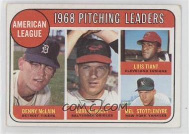 1969 Topps - [Base] #9 - League Leaders - Denny McLain, Luis Tiant, Mel Stottlemyre, Dave McNally