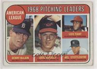 League Leaders - Denny McLain, Luis Tiant, Mel Stottlemyre, Dave McNally