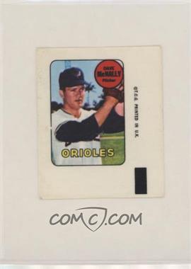 1969 Topps - Decals #_DAMC - Dave McNally