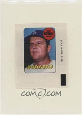 1969 Topps - Decals #_DODR - Don Drysdale