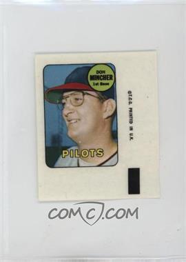 1969 Topps - Decals #_DOMI - Don Mincher