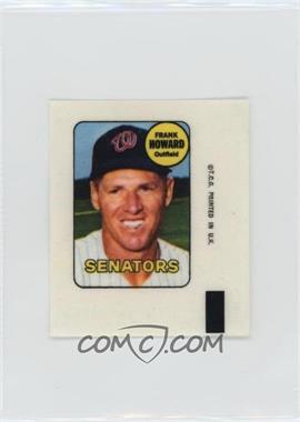 1969 Topps - Decals #_FRHO - Frank Howard