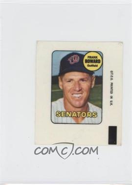 1969 Topps - Decals #_FRHO - Frank Howard [Good to VG‑EX]