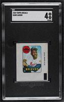 Hank Aaron [SGC 50 VG/EX 4]