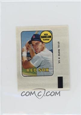 1969 Topps - Decals #_KEHA - Ken Harrelson