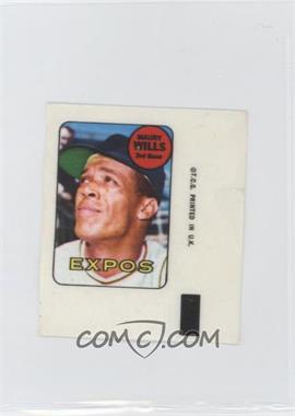 1969 Topps - Decals #_MAWI - Maury Wills [Poor to Fair]