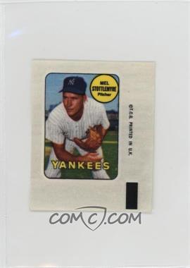 1969 Topps - Decals #_MEST - Mel Stottlemyre